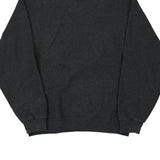 Blank Jerzees Sweatshirt - Medium Grey Cotton Blend