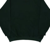 Blank Unbranded Sweatshirt - Medium Green Cotton Blend