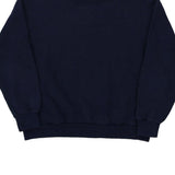 Blank Needle Works Sweatshirt - Medium Navy Cotton Blend
