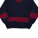 Made in USA Hanes Sweatshirt - XL Navy Cotton Blend