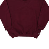 Made in USA Blank Tultex Sweatshirt - XL Burgundy Cotton Blend