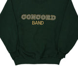 Made in USA Concord Band Jerzees Sweatshirt - XL Green Cotton Blend