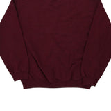 ABSA Texas Gildan College Sweatshirt - Large Burgundy Cotton Blend