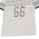 Age 10 Tdm T-Shirt - Large White Cotton