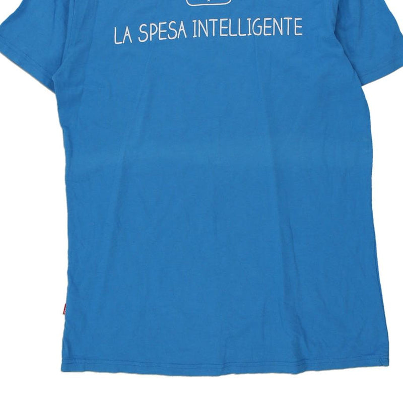 Marvel Graphic T-Shirt - Medium Blue Cotton