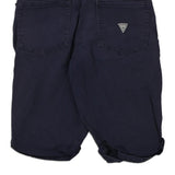 Age 12 Guess Denim Shorts - Medium Navy Cotton