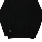 Age 12-14  Champion Spellout Sweatshirt - Large Black Cotton