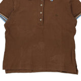 Age 11-12 Superga Polo Shirt - Medium Brown Cotton