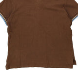 Age 11-12 Superga Polo Shirt - Medium Brown Cotton