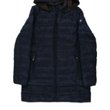 Age 13-14 Champion Puffer - Large Navy Polyester Blend