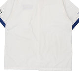 Made in USA Chamberlain Jays Short Sleeve Shirt - 2XL White Cotton