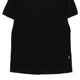 Rifle V-neck T-Shirt - Medium Black Cotton