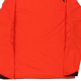 Age 13-14 Erima Sweatshirt - Large Orange Polyester Blend