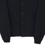 Age 12-13 Unbranded Baseball Jacket - Large Navy Polyester Blend