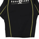 Age 10 Aqua Lung Sports Top - Small Black Polyester