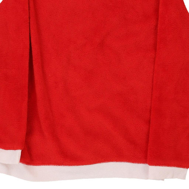 Age 10-12 Disney Graphic Fleece - Small Red Polyester