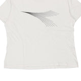 Diadora Graphic T-Shirt - Large White Cotton