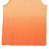 Champion V-neck Vest - XL Orange Cotton