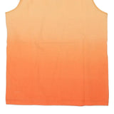 Champion V-neck Vest - XL Orange Cotton