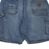 Carhartt Carpenter Shorts - 38W 9L Blue Cotton