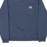 Lee Sweatshirt - Medium Blue Cotton Blend