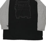 Vintage black Fubu Sweatshirt - mens x-large