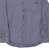 Oakley Shirt - Large Blue Cotton