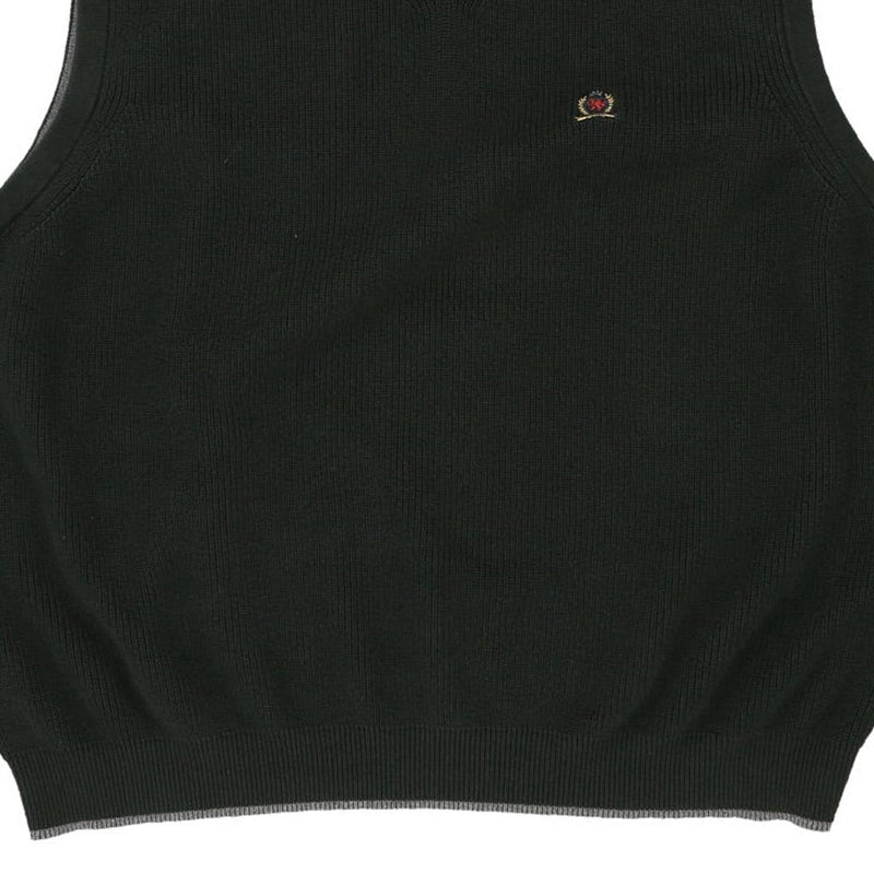 Vintage green Tommy Hilfiger Sweater Vest - mens x-large