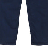 Guess Skinny Trousers - 26W UK 6 Blue Cotton