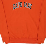 Cape May Perrin Sweatshirt - Large Orange Cotton Blend