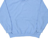 Unbranded Sweatshirt - Large Blue Cotton Blend