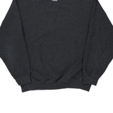 Jerzees Sweatshirt - Large Grey Cotton Blend