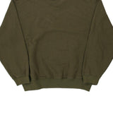 Bold Spirit Sweatshirt - Large Khaki Cotton Blend