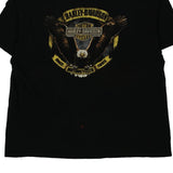 Osage Beach Harley Davidson Graphic T-Shirt - 2XL Black Cotton