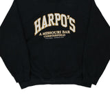 Harpo's Missouri Bar Fruit Of The Loom Sweatshirt - XL Black Cotton Blend