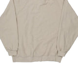 Jerzees Graphic Sweatshirt - XL Grey Cotton Blend