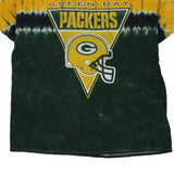 Green Bay Packers Nfl Tie-Dye T-Shirt - 2XL Green Cotton