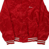 Vintage red Made in USA NCR Aristo Jac Varsity Jacket - mens x-large