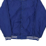 Haband Varsity Jacket - Medium Blue Nylon Blend