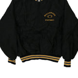 Made in USA Beachwood Football Gem Varsity Jacket - 2XL Black Nylon Blend