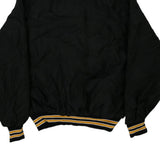 Made in USA Beachwood Football Gem Varsity Jacket - 2XL Black Nylon Blend