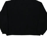 Blank Russell Athletic Sweatshirt - Large Black Cotton Blend