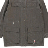 Trussardi Jacket - Large Brown Polyamide