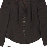 Escada Full Suit - Medium Brown Wool