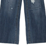 Amethyst Jeans - 34W UK 12 Blue Cotton