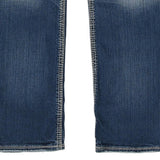 Silver Jeans - 33W UK 12 Dark Wash Cotton