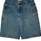Guess Denim Shorts - 34W 9L Blue Cotton