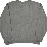 Starter Sweatshirt - Large Gray Cotton