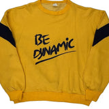 Be Dynamic Unbranded Sweatshirt - Medium Yellow Cotton Blend