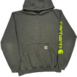 Carhartt Hoodie - Medium Grey Cotton Blend